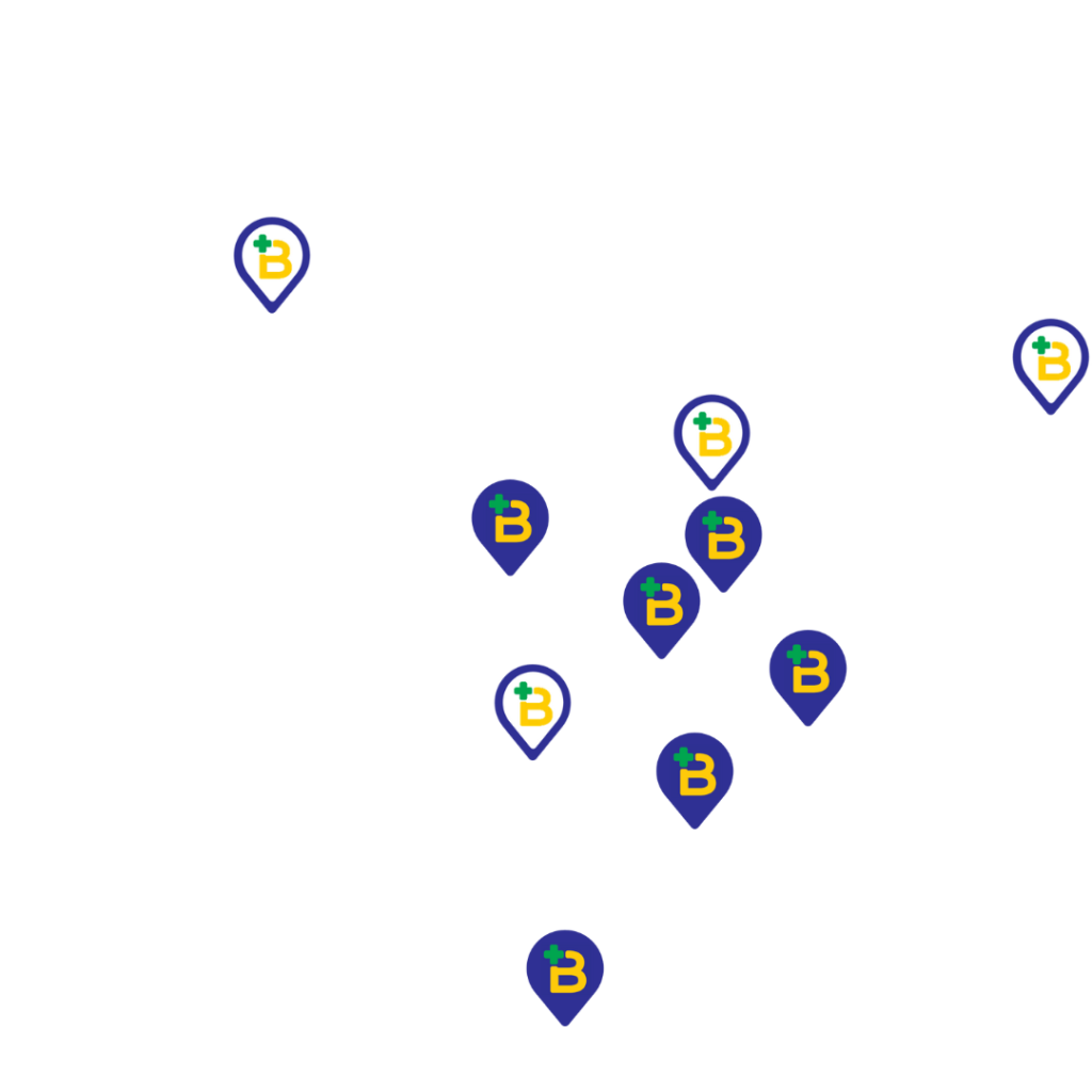 Nossas Lojas - +B Soluções Financeiras